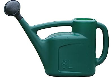 budiniao Arrosoir Portable Double poignée Remplacement 6L Jardin Parc pelouse Serre Ferme Jardinage Pot Bouilloire avec Couvercle