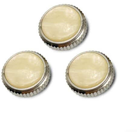 3 Pcs Trumpet Finger Buttons, Copper Finger Buttons for Tenor Horn Baritone Musical Brass Accessories(Baritone)
