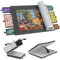 Lavievert Foldable Jigsaw Puzzle Board with 6 Sorting Trays/Drawers, Lightweight Portable Puzzle Table with Cover Mat, Foldaway Felt Game Board for Jigsaw Storage Saver, for Up to 1500 Pieces