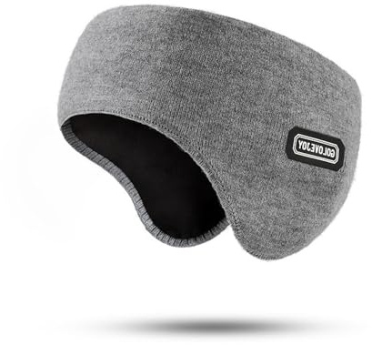 Wnddle Winter Ohrenwärmer, Winter Ski Ohrenschützer, Stirnband Kopfband, Doppellagige Warm Ohrenschützer (Ohrenwärmer) für Damen und Herren, Ohrwärmer für Laufen, Camping, Ski, Bergsteigen