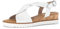 Gabor Damen Keilsandalen, Frauen Sandalen,Wedge-Heel,hoch,Sommerschuhe,Freizeitschuhe,offene Schuhe,Weiss(Kork/offwhi),35 EU / 2.5 UK