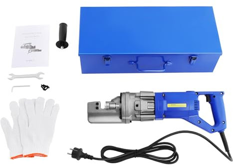 Tagliabulloni idraulico da 850 W, taglierina elettrica in acciaio, taglierina elettrica idraulica in acciaio, può tagliare aste in acciaio da 4 a 16 mm di spessore in 2 secondi