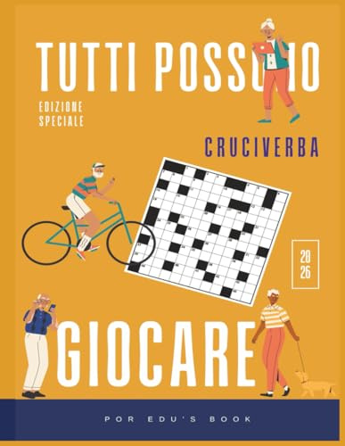 Cruciverba 2026: Il grande libro di giochi di parole per tutte le età: Giochi su carta per allenare la mente, migliorare concentrazione e memoria e rilassarsi senza schermi