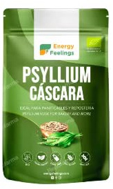 Psyllium Cáscara Entera, Vegano, Sin Gluten, 200 g