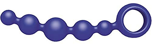 JOYDIVISION Joyballs Anal Wave - Corto - Blu, 1 pezzo, giocattolo anale per uomo e donna, giocattolo erotico, pallina anale