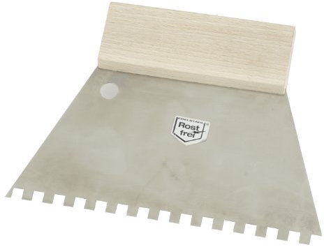 KWB Espátula dentada Acero Inoxidable 180 mm, 0327 – 18