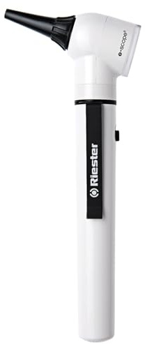 E-Scope Otoscopio F.O. LED 3.7V, Bianco in Valigetta Rigida