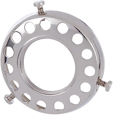 B&P Lamp® 2 1/4 Inch Nickel Plated Shade Holder