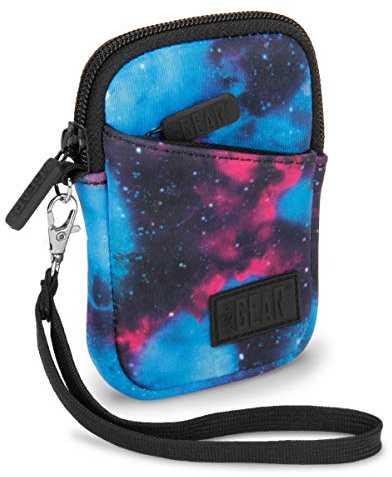 USA Gear Custodia Compatta per Fotocamera Resistente Protezione Imbottitura in Neoprene, Anello da Cinta e Strap da Polso per Tuo Nikon Coolpix, Sony, Panasonic, Canon PowerShot e Altri - Galassia