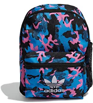 adidas Camo Inf BP Paquete de Mochila, Pulblu/Carbon/Black, NS Unisex niños