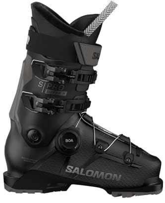 Salomon ALP. Boots S/PRO Supra BOA X100 Black/Dark Grey MET./Dark Grey MET. - 28