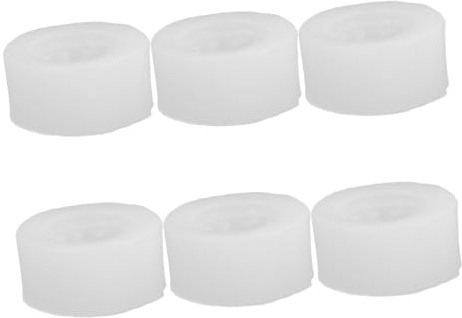 Hohopeti 6 Moldes De Silicona Para Macarrones Moldes Para Macarrones Herramientas Para Pasteles Mini