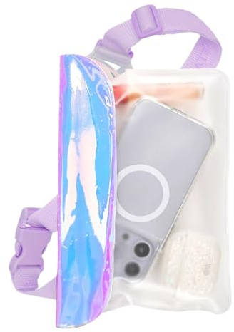 Genérico Phone Pouch – Waterproof Case/Dry Bag, Protect Phone, Camera, Cash, Mp3, Passport, Document from Water, Sand, Snow, Dust, Black