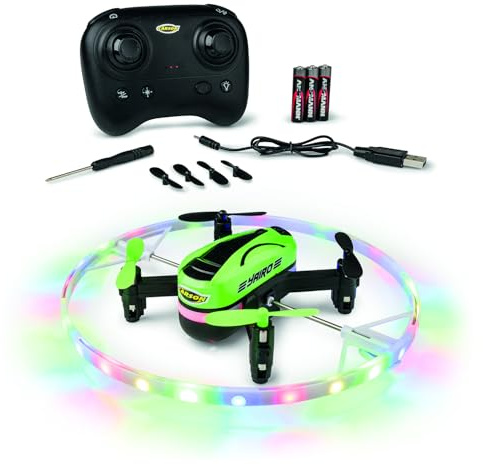Carson X4 Quadcopter Yairo 2,4 GHz 100% RTF – 100% flygklar, fjärrkontroll; RC, inklusive batterier och fjärrkontroll, quadcopter för barn, leksaker