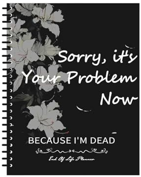 Cuaderno con información importante: cuaderno con información sobre el final del ciclo de vida, quader no para tomar notas, diseño compacto y portátil, fácil de transportar, hojas a rayas