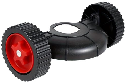 Roues de Coupe-Bordure - Support Léger pour Débroussailleuse, Roulettes Réglables avec Taille-Haie | Accessoire Tondeuse à Gazon, Jardin, Cour, Entretien Pelouse, et Terrasse