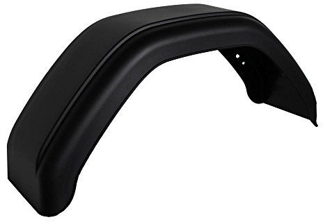 The Drive - Kotflügel Kunststoff Kunststoffkotflügel schwarz B:220 H:330 S:750 Anhänger