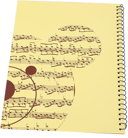Partitions de Musique,50 pages pratique,Livre de Notation Musicale,caractéristiques résistantes for musiciens débutants,compositeurs en studio,professeurs de musique