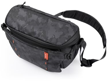 PGYTECH OneMo Sling kameraväska, vattentät fotoväska kamera-axelväska män axelväska, SLR-väska, Kamo, 7L-9L, OneMo Sling Camo(7 l)