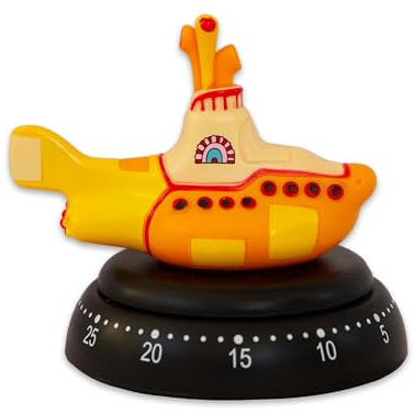 Bengt Ek Design äggklocka, mekanisk timer/äggklocka gul Submarine