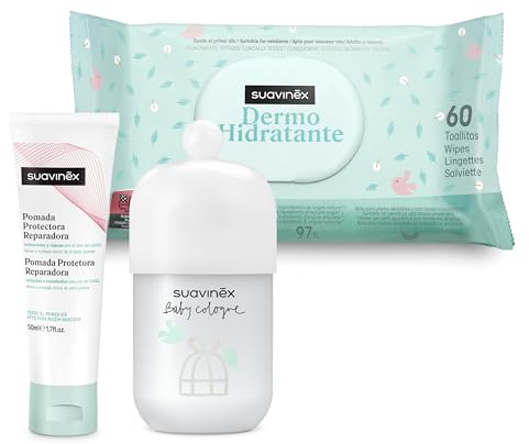 Suavinex, Kit Aseo Bebé y Recién Nacido, Ideal para Usar Fuera de Casa