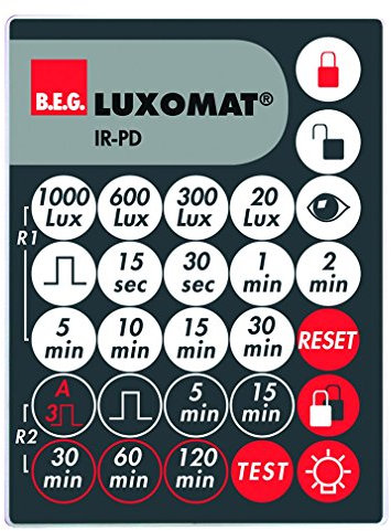 Beg DET.Mov/Pres-I.Crep – Fernbedienung IR-PD Grau