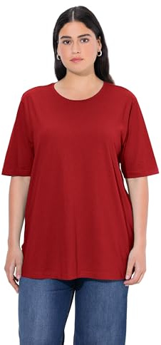 Ulla Popken dam T-Shirt, Rundhals T-tröja