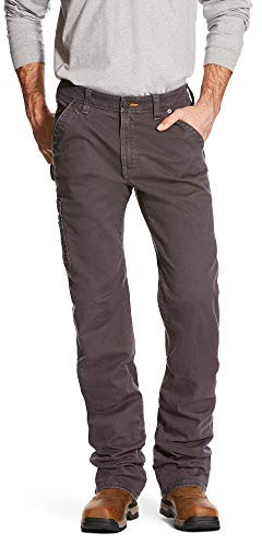 ARIAT Men’s M4 Relaxed DuraStretch Washed Twill Dungaree Boot Cut Pant
