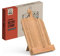 Chef Pomodoro Cookbook Recipe Stand, Recipe Book Holder for Kitchen, Fits iPad Tablets and Cookbooks, Adjustable Cookbook Holder (Acacia Wood)
