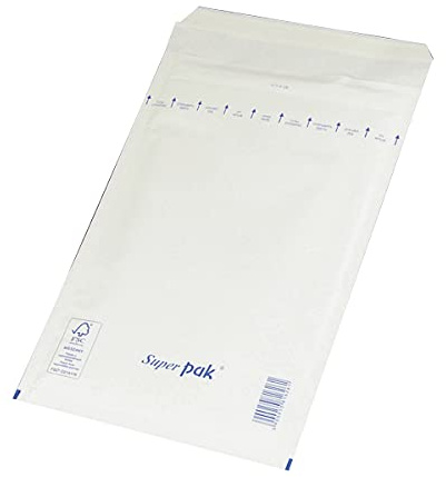 Buste autosigillanti foderate a bolle per ufficio HK E15 220x265mm/240x275mm 5 pezzi bianco/buste e accessori per spedizione/Tipo bolla autoadesiva/Kind-HK/Colore-Bianco/Format-E15