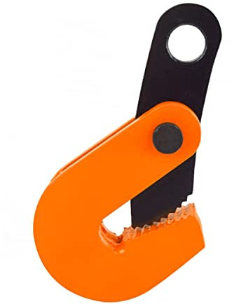 Pince de Levage de tôle avec Serrure, chaîne de Crochet de Levage Universelle Robuste, Pince de Levage de Plaque Verticale en Acier Industriel, Pince de Levage de Plaque Verticale (Size : 0.8t)