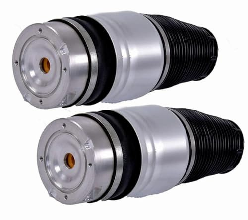 Par de resortes neumáticos de suspensión neumática compatibles con Q7 4LB 2006-2015 C-ayenn-e 9PA 2002-2010 Touare-g I 7LA 7L6 7L7 2002-2010, reemplazo para 7L6616403B 7L6616404B