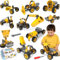 Wanonoo Konstruktionsspielzeug ab 4 5 6 7 8 9 10 11 12 Jahr Jungen,10-in-1 STEM Baukasten Spielzeug Kreatives Lernspielzeug Bauspielzeug, Bausteine Kreativ-Set, Geschenk für Kinder Jungen Mädchen