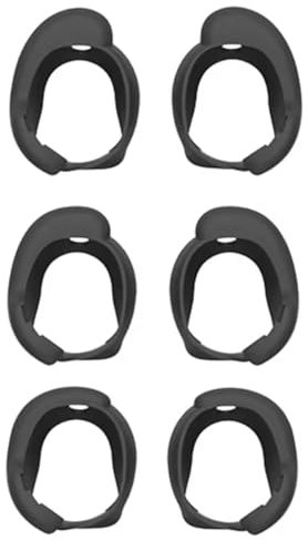 3 Paires | Silicone Embouts Protection Antidérapants pour Écouteurs Bose QuietComfort Earbuds II (2022) / Ultra (2023) | 3 Tailles Différentes – S/M/L