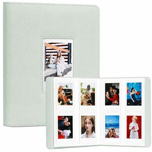 Yootiko Album fotografico, 288 tasche, 6 x 9 cm, copertina in poliuretano, pagine trasparenti, piccolo, mini, grande capacità, album di nozze di famiglia, per bambini, ragazzi, ragazze, donne, uomini
