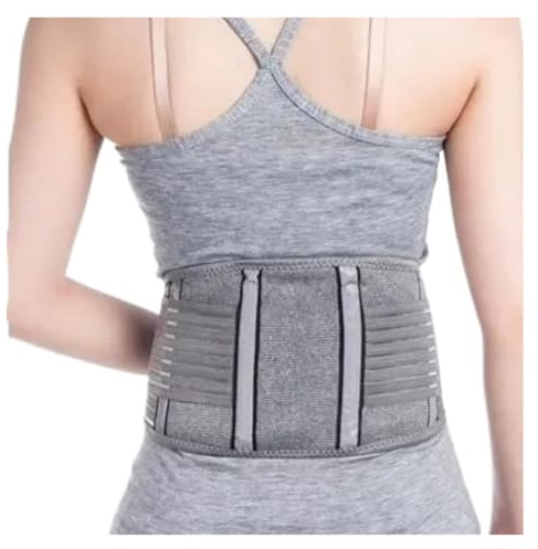 Cinturón de Soporte Lumbar, Soporte de Espalda, Soporte Lumbar para Mujer, cinturón Protector de Espalda Ajustable para Fitness, Baloncesto, Deportes al Aire Libre