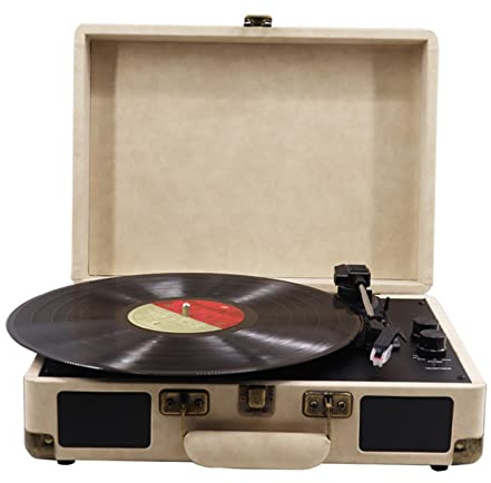 Grammofono Giradischi in vinile Fonografo Grammofono Altoparlante Regali creativi Giradischi in vinile con altoparlante(Vinyl function)