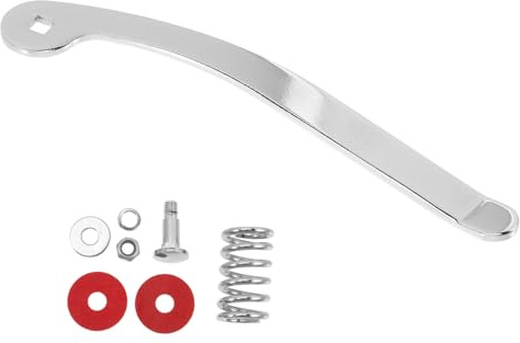 STAHAD Gitarren Tremolohebel Metall 16,4cm Silber für Elektrische Gitarre Zubehör mit Gewinde für Gitarrenbrücke Anfänger und Profis