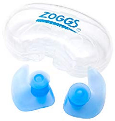 Zoggs Aqua Plugz, Ohrstöpsel zum Schwimmen, wiederverwendbare Silikon-Ohrstöpsel ( Verpackung kann variieren )