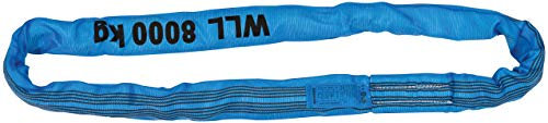 Petex 47208305 eslinga Wll 8.000 kg, longitud 3 m, del Envío 6 m, color azul