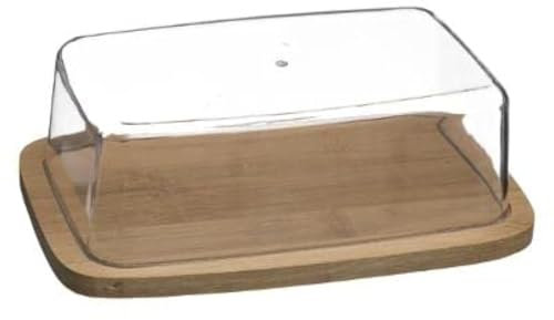 Beurrier en bambou - 19 x 12.5 x 6.5 cm