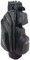 Tour Made Golfbag Cartbag I wasserdicht I ohne Schlägerklappern I Herren & Damen I Organizer Trolleybag Golftasche (Black-Grey)