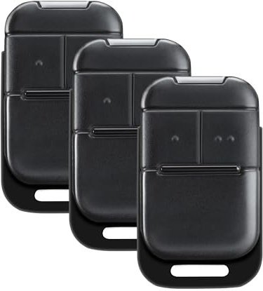 3 pour 2401539 Télécommande Motorisation Portail Portes de Garage 433.42MHZ Garantie de 3 Ans Batterie au Lithium Longue durée Portée Ultra-Longue portée