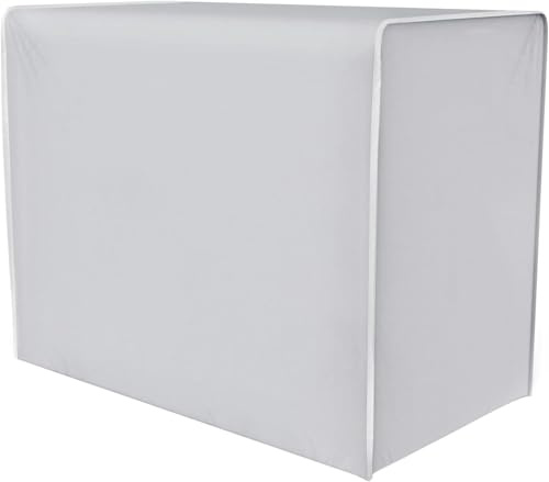 Copri Condizionatore da Esterno, Copertura Condizionatore Esterno Universale, Copertura Condizionatori Pvc, Coperchio Condizionatore Esterno Impermeabile Solare Anti-Polvere Anti-Neve -96 * 40 * 70cm