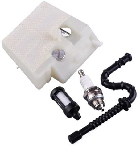 4 st luftoljefilter slangrör packningssats passar for Stihl motorsåg 026 PRO MS260 MS240 1121 120 1612 tändstift