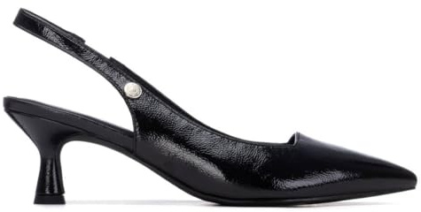 REFRESH - Zapato Mujer Negro - Calzado Cómodo y Versátil - Moda Casual - Modelo 17507201 (Talla 41)