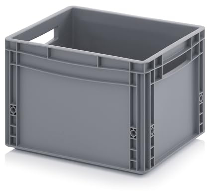 Auer Packaging EG 43/27 Euro Container Solid Stacking 40 x 30 x 27cm