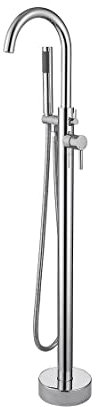 Kiamami Valentina Groupe DE ROBINETTERIE sur Pieds pour Vasque Centrale AU Sol