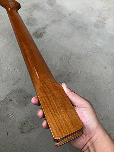 1 st rostad lönn gitarrhals 22 Fret 60 cm greppbräda i lönn prick inlägg glans