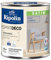 RIPOLIN - Peinture Intérieure Multi-Supports – Murs, Boiseries & Radiateurs – Ultra-Couvrante – Lessivable – Application Facile – Ecolabel - Satin - 0,5L - Gris Lumière